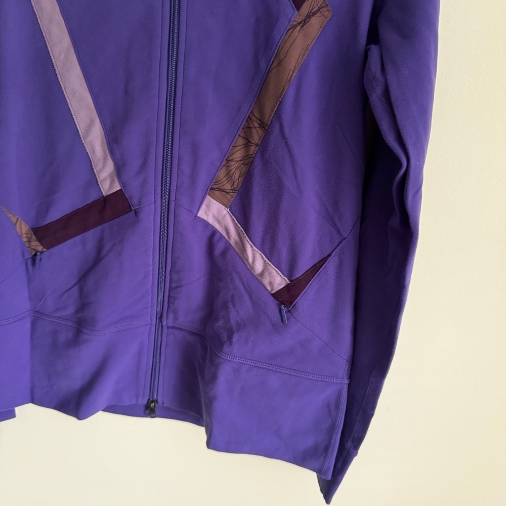 1 Lululemon Vintage Purple Origami Stride Jacket - Picture 3 of 7